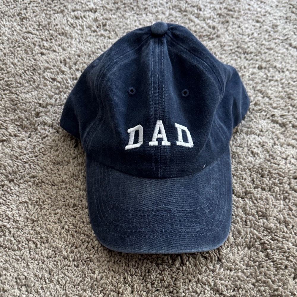 Navy Blue 'DAD' Cap